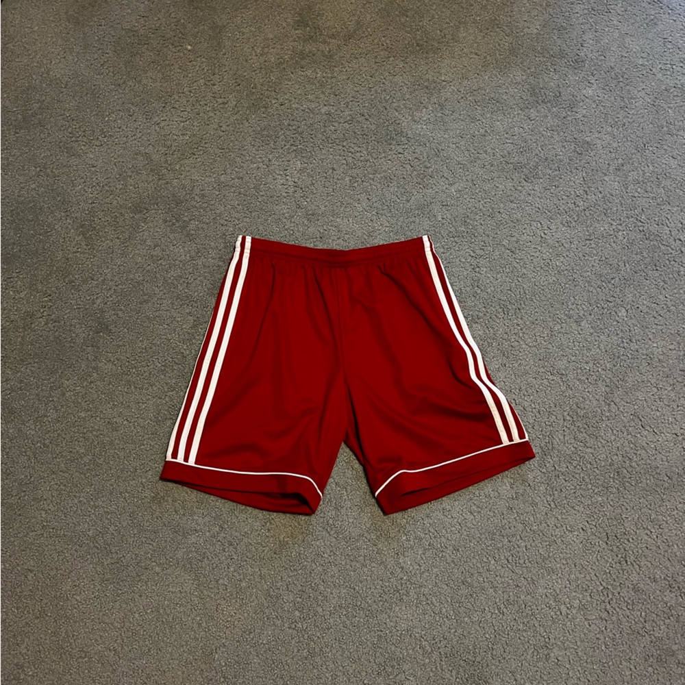 Red Adidas Shorts